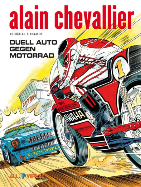 Alain Chevallier 7 - Duell Auto gegen Motorrad
